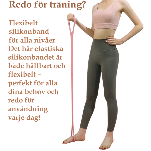 Stretch Strap Yoga 8-siffrig spännare